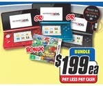 iPod Touch 8GB $179, Nintendo 3DS Console & Mario Tennis Open Bundle $199 at The Good Guys
