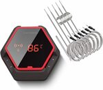 [Prime] Inkbird IBT-6XS Bluetooth Meat BBQ Thermometer Wireless 6 Probes Delivered $63.70 Delivered @ LerwayDirect via Amazon AU