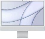 Apple iMac with Retina 4.5k Display 24" 7-Core GPU 256GB SSD Silver/Blue $1707 + Delivery ($0 to Metro Areas/C&C) @ Officeworks