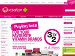 3 for 2 on All Vitamins at Priceline - 19th & 20th June Only