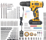 Masterspec 92-pcs Power Tool Kit 18V Cordless Hammer Drill Screw Flap Bits Sockets Set $79 (Was $98.90) + Delivery @ Topto eBay