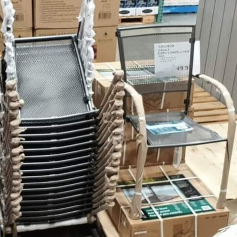 [QLD] Steel Stacking Bistro Chairs 19.97 Costco, North Lakes and