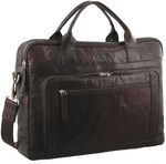 Pierre Cardin Rustic Leather Business / Laptop Bag - 27,540 Frequent Flyer Points or $211 + Delivery @ Qantas Store