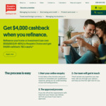 $3000 Cashback When Refinancing Your Mortgage ($250,000-$499,999) Online @ People Choice's Credit Union