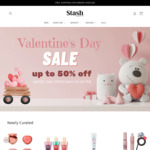 Up to 50% off on Makeup and Skincare Products + $8.80 Delivery ($0 with $60 Orders) @ Stash Beauty Co