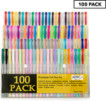 Gel Pen Set 100-Pack $9.99 + Delivery ($0 with OnePass) @ Catch