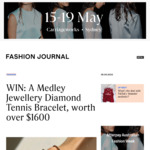 Win a Medley Jewellery Diamond Tennis Bracelet Worth $1,699 from Fashion Journal