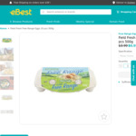 [NSW] Field Fresh Free Range Eggs 10 pcs 500g $0.59 (New User Only) + $10 Sydney Delivery ($0 SYD C&C) @ eBest
