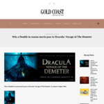 Win a Double in Season Movie Pass to Dracula: Voyage of The Demeter from Gold Coast Panache
