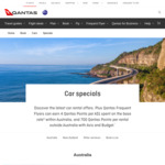 Book an Avis Car Rental within Australia & Earn 8 Qantas Points Per $1 Spent on Base Rate (Travel until 30 June 2024) @ Qantas