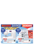 Janome 8002DX Sewing Machine $299 (after Trade in) (RRP $599)