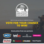 Win Prizes in Each of The 8 Categories from Jayco Australia
