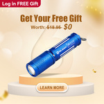 Free Olight i3E EOS Stellar Blue Mini EDC Keychain Torch (Account Required) + $7.95 Shipping ($0 with $75 Order) @ Olight