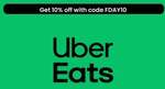 10% off Uber Eats Gift Cards @ Prezzee