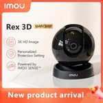 Imou Rex 3D WiFi PTZ IP Camera 3MP US$24.11 (~A$37.42), 5MP (Sold Out) US$27.82 (~A$43.18) Shipped @ Cutesliving AliExpress