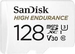SanDisk High Endurance 128GB U3 MicroSDXC $19.99 + Delivery ($0 with Prime/ $39 Spend) @ Amazon AU