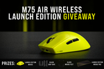 Win a Corsair M75 Air Wireless Launch Edition Mouse Prize Pack from Corsair