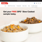 Free Dog Food Sample: SPD Slow Cooked 345g, Pick-up Only, Marketing Opt-in Required @ Prime100