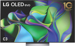 LG 65" OLED EVO C3 4K UHD Smart TV (2023) $2956 + Delivery ($0 C&C) @ The Good Guys