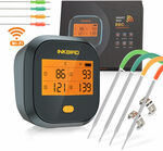 Inkbird Wi-Fi BBQ Meat Thermometer IBBQ-4T $71.99 ($70.19 with eBay Plus) + Delivery ($0 to Most Areas) @ Inkbird eBay