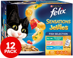 12x Felix Sensations Jellies Fish Selection Cat Food 85g $6.99 + Delivery ($0 with OnePass) @ Catch