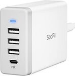 SooPii 40W Charging Station,4 Port with PD3.0 + USB cables $7.49 + Delivery ($0 with Prime/ $59 Spend) @ SooPii AU via Amazon