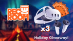 Win 1 of 3 Meta Quest 3 Headsets from Rec Room