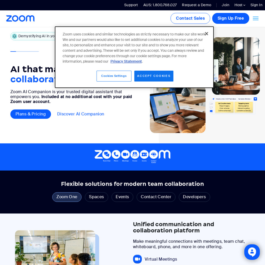 15% off Zoom One Pro Monthly Subscription for 2 Months $19.03/Month for ...