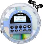KLIM Nomad Transparent Portable CD Player w/ Bluetooth, FM Radio, TF Card $69.97 Delivered @  KLIM Technologies AU via Amazon AU