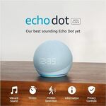 Amazon Echo Dot Smart Speaker with Clock & Alexa (5th Gen) $89 Delivered @ Amazon AU