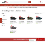 Hi Tec Stinger Men's & Women's Waterproof Shoes $49.95 (RRP $129.95) + Shipping @ Brand House Direct