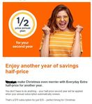 Everyday Extra: Annual Plan Renewal $35 for Existing Subscribers @ Everyday Rewards