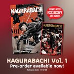 Win a Kinokuniya Exclusive Shikishi and Kagurabachi Volume 1 from Manga Alerts