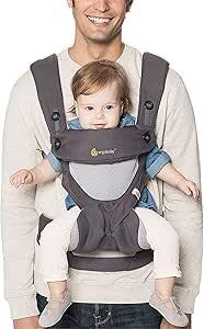 Ergobaby 360 - Cool Air Mesh, Baby Carrier, Carbon Grey $179.30 Delivered @ Amazon US via AU