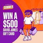 Win 1 of 10 Daily Prizes Inc. $500 David Jones Gift Card from amaysim