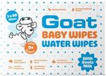 Goat Baby Wipes Water Wipes 240 $7.49 (Was $14.99) @ Chemist Warehouse