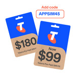 Telstra $180 6-Month Prepaid SIM Starter Kit (150GB) - $99 Delivered @ Telstra (ID Required)