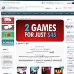 OzGameShop 2 for $45 + Free Delivery