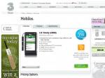 LG Viewty Free on the $29 Cap + Free $100 Coles Group & Myer GIFT CARD - 3 Mobile - 