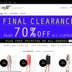 Style Avenue - 70% off All Fashion Clothing + Free Shipping