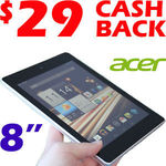 $95 Acer ICONIA A1-810, 16GB, 8" Tablet + Free Shipping (after $29 Cashback)
