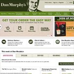 Dan Murphy Free Shipping to All Metro Areas. Excludes Beer and RTD's