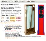 Loud Speaker Kit - FREE M4s with every Tower purchase. Free Shipping.