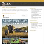 Win a 12 Day Trip of a Lifetime for 2 Adults to South Africa from African Wildlife Safaris