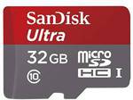 SanDisk Ultra (Class 10) Micro SD Card 32GB $18.13, 64GB $30, 128GB $95 USD Delivered @ Amazon