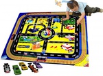 Kids Childs Giant City Playmat & 5 Set Toy Cars Road Train Track $14.95 Delivered. Normally $29 @ Fishpond