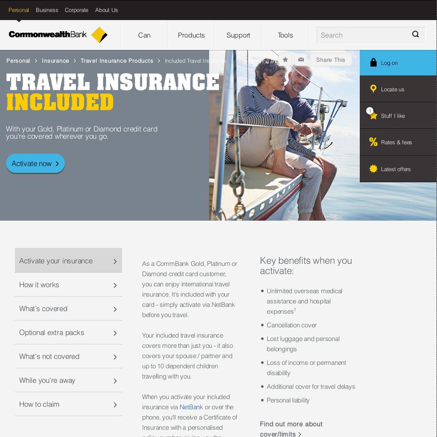 Free Travel Insurance With Platinum Credit Tripadvisor