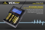 XTAR VC4 NiMH/Li-ion 4 Slot Battery Charger $24.99 USD Delivered @ Banggood