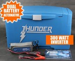 Thunder Weekender Battery Box 12v Portable Power Dual System Inverter Pure 300w $419 + Delivery @ Trailer Camper Australia