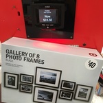 Gallery of 8 Photo Frames $14.5 @ Target